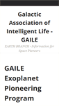 Mobile Screenshot of gailearth.com